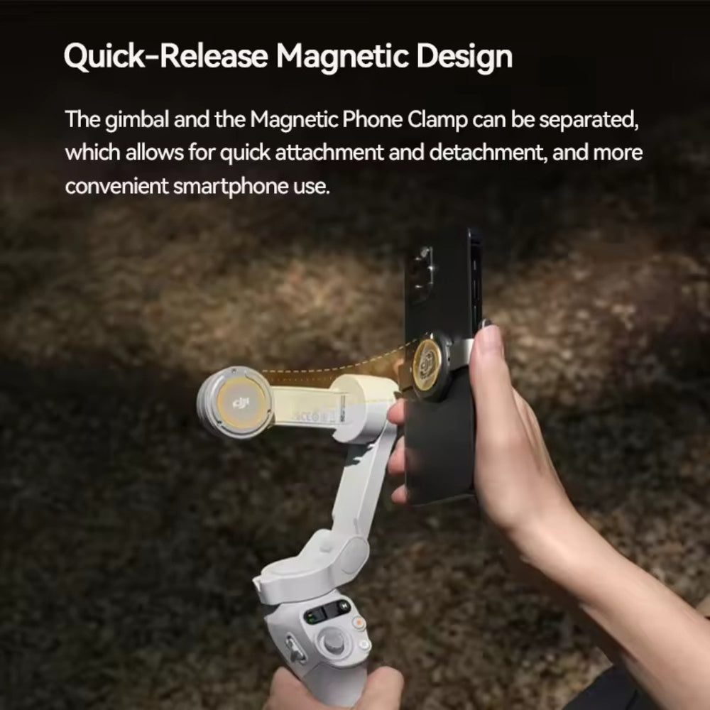 DJI Osmo Mobile SE – 3-Axis Foldable Magnetic Stabilizer