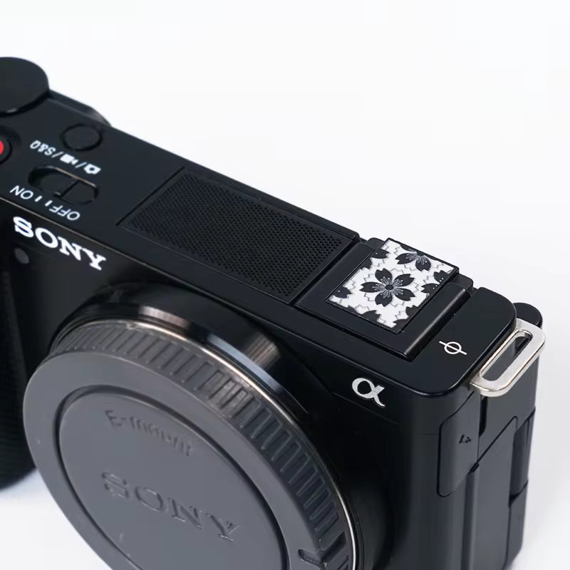 3D Soft Silicone Hot Shoe Cover Universal Flash Protector Cap for Sony Canon Fuji Cameras