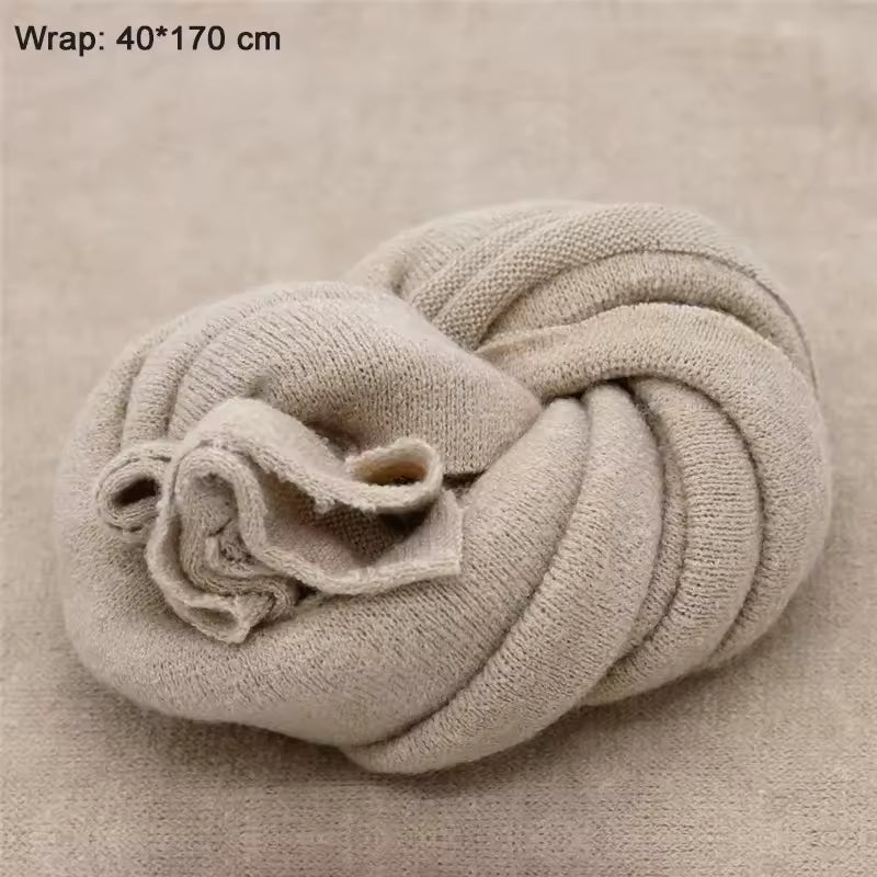 140×170cm Newborn Photo Blanket – Stretch Fabric Backdrop Prop