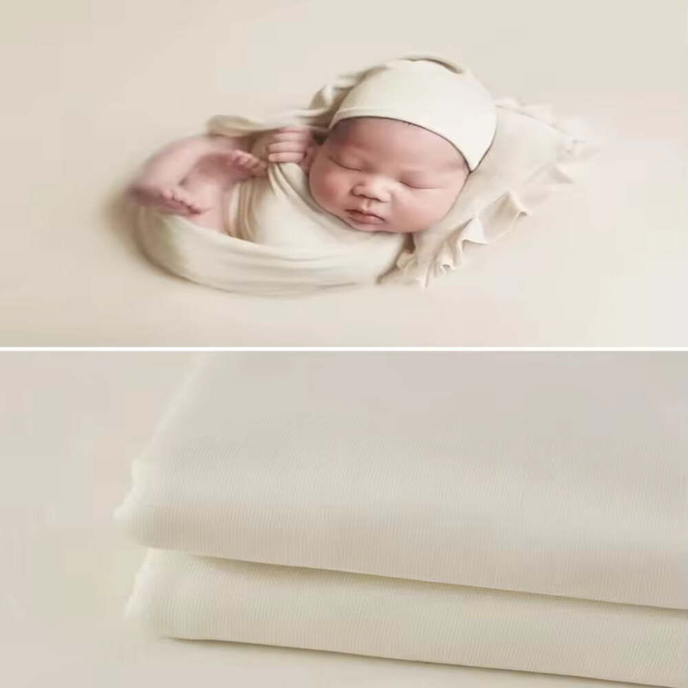 Newborn Photography Wrap – Soft, Stretchable Baby Photo Prop