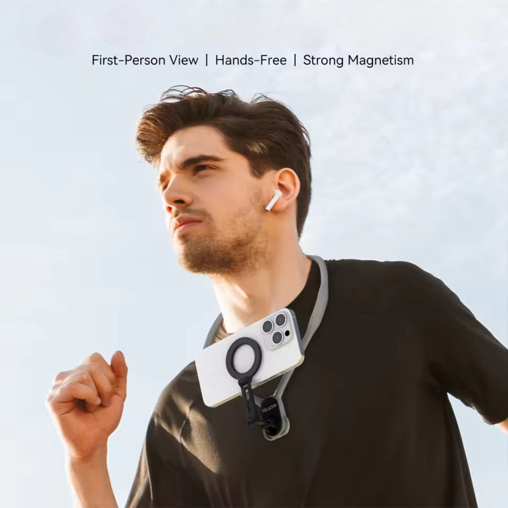 magnetic neck mount for phones