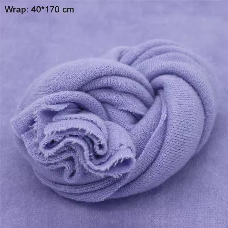 140×170cm Newborn Photo Blanket – Stretch Fabric Backdrop Prop