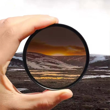 Lightdow GND 0.9 ND Graduated Lens Filter for Canon Sony Nikon (49–82mm)