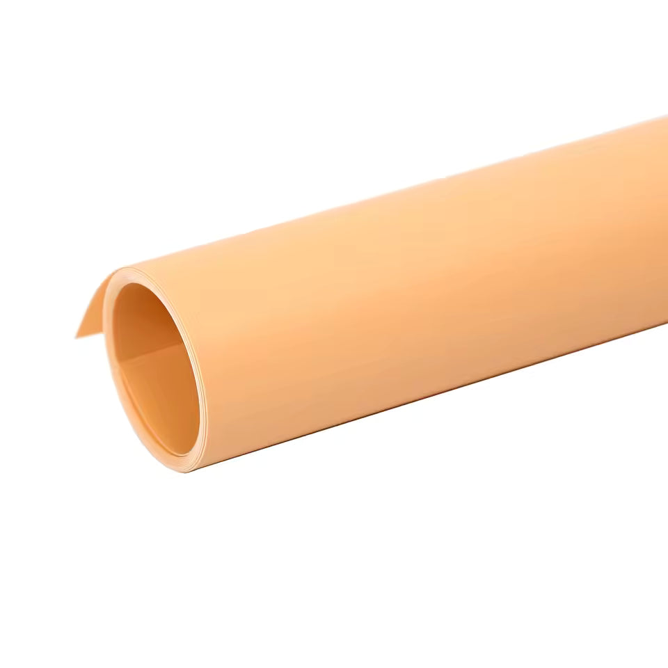 55×120cm Solid Matte PVC Waterproof White Photography Backdrop