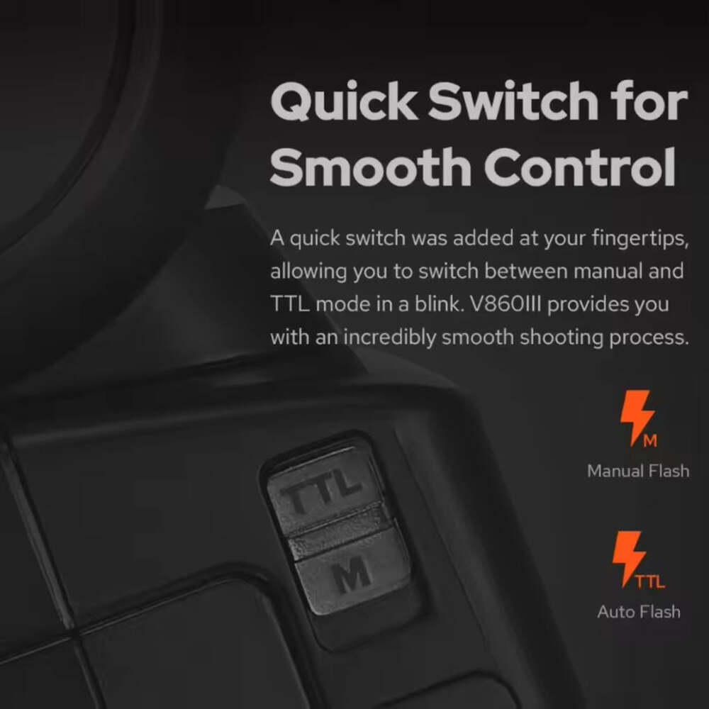 Godox V860III E-TTL II HSS On-Camera Speedlite for Canon Nikon Sony