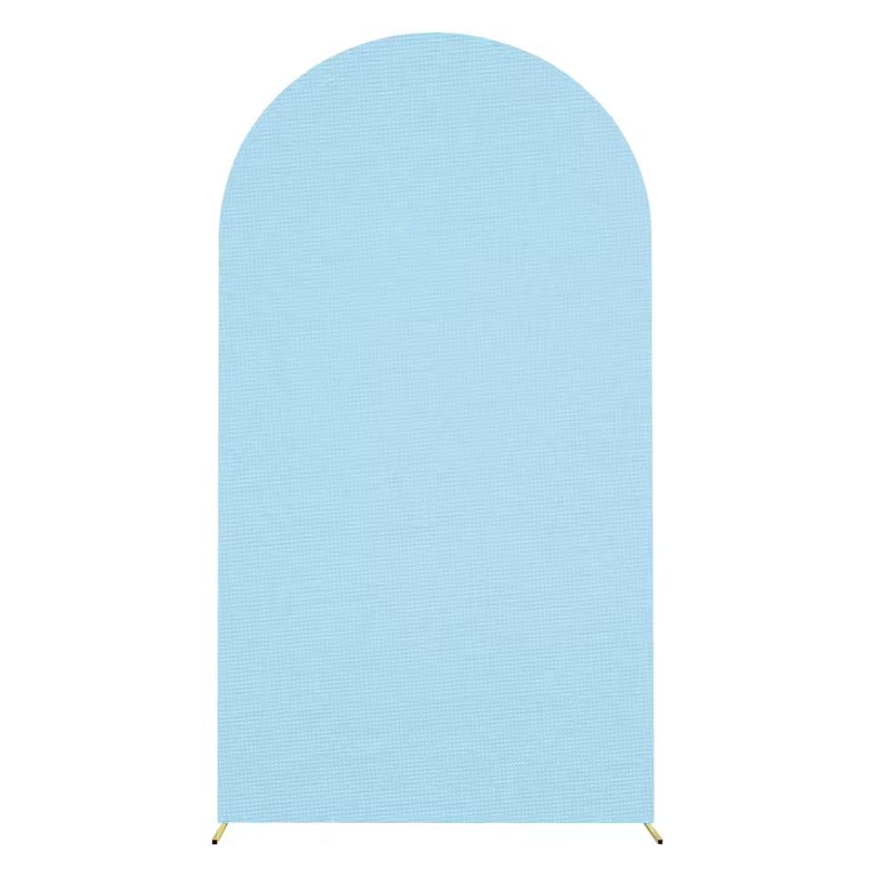Mocsicka Double-Sided Solid Color Backdrop – Arch Cover for Wedding & Party Decor