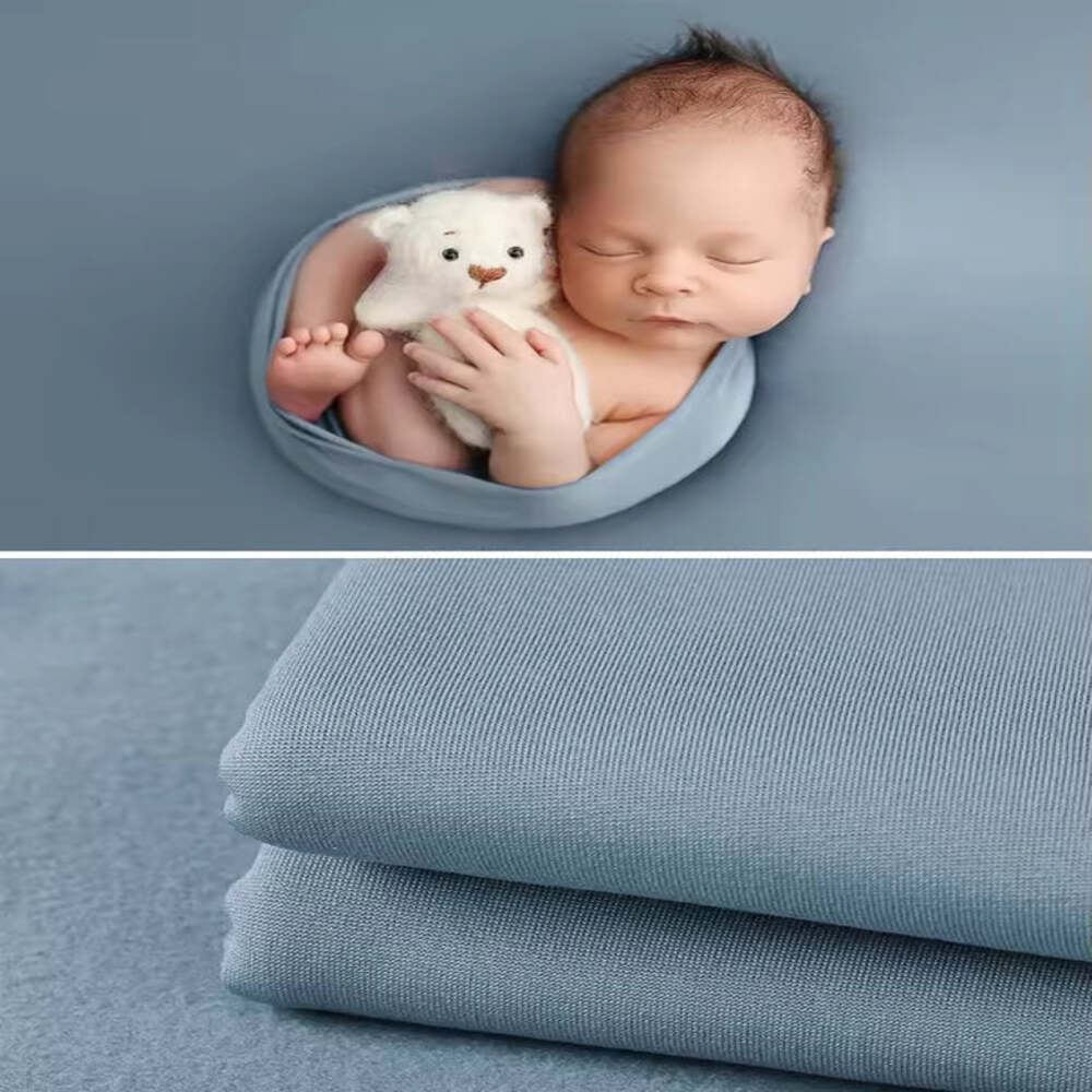 Newborn Photography Wrap – Soft, Stretchable Baby Photo Prop