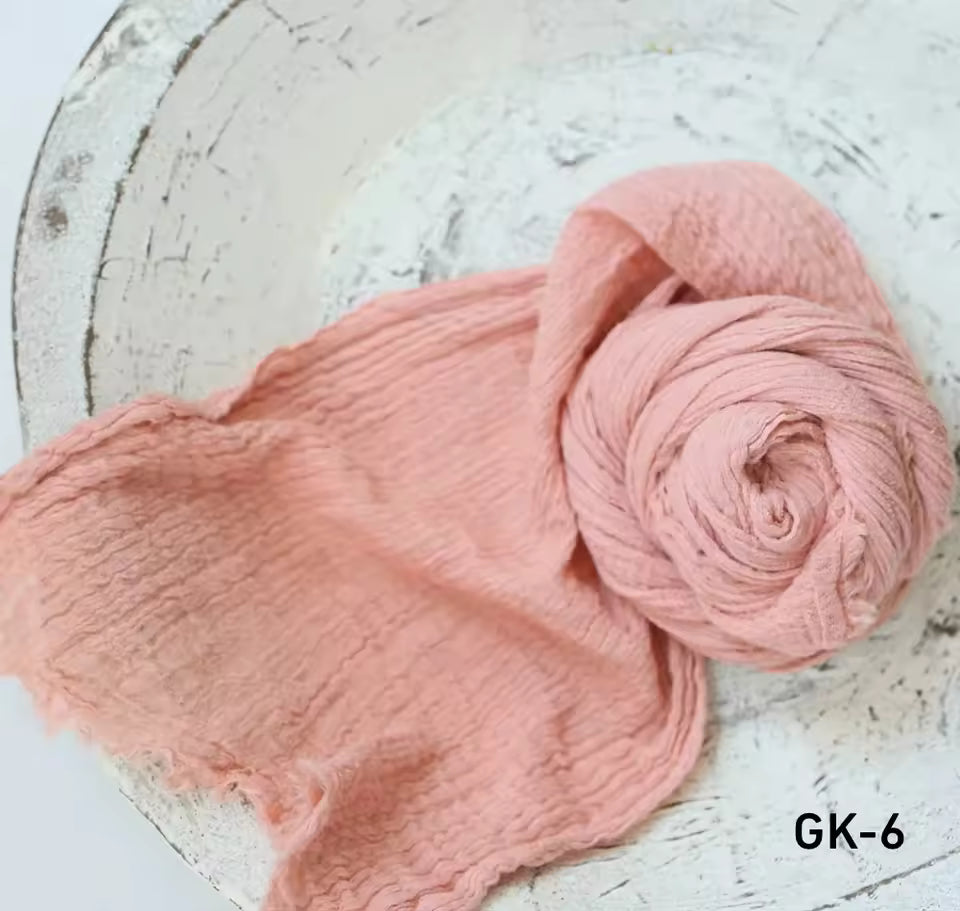 Stretchable Newborn Photography Wrap – Soft Cotton Prop Blanket
