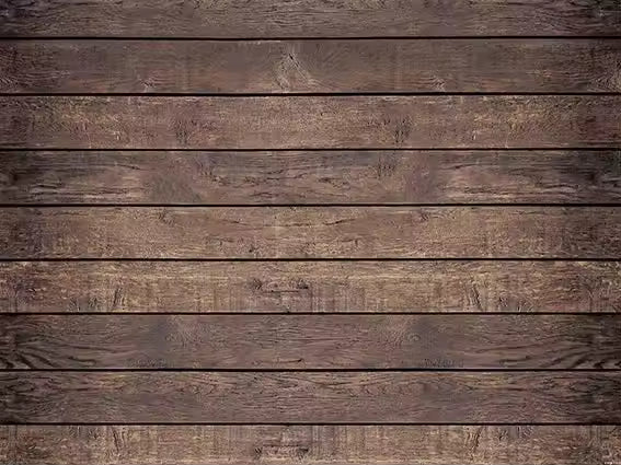 Mehofond Vintage Wood Rubber Photo Backdrop – Non-Slip Newborn Mat