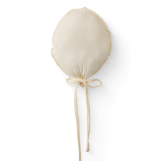 Baby Teddy Velvet Balloon Pillow – Newborn Photography & Nursery Decor