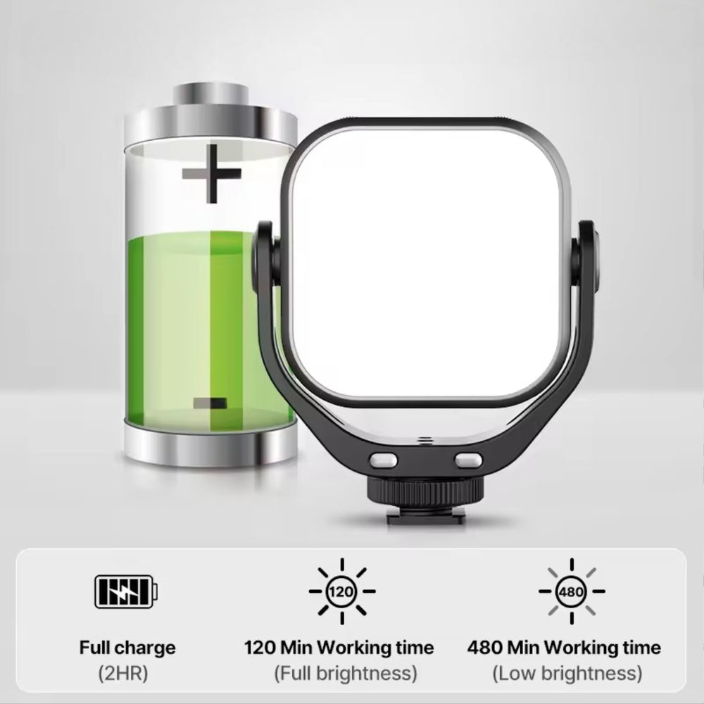 Ulanzi VL66 Adjustable LED Video Light with 360° Mount & Rechargeable