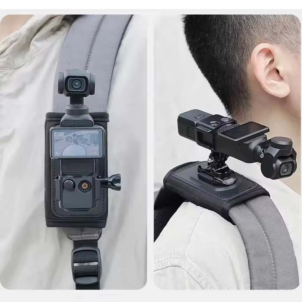 GoPro13 Backpack Strap Mount Clip for Sports Camera Accessories