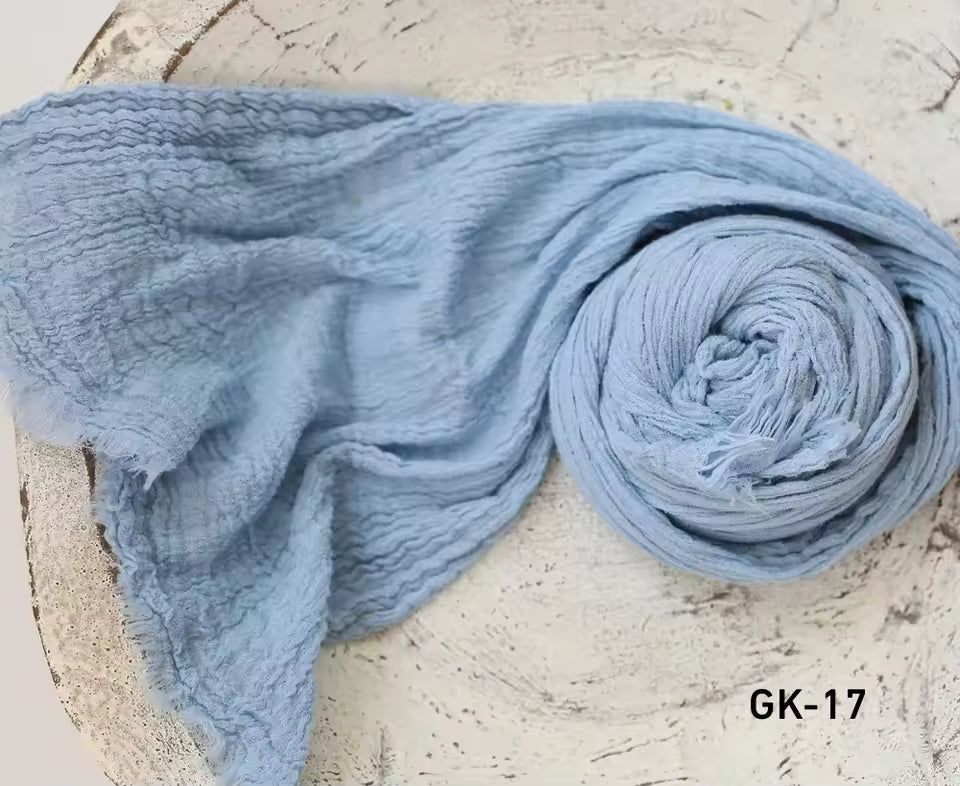Stretchable Newborn Photography Wrap – Soft Cotton Prop Blanket