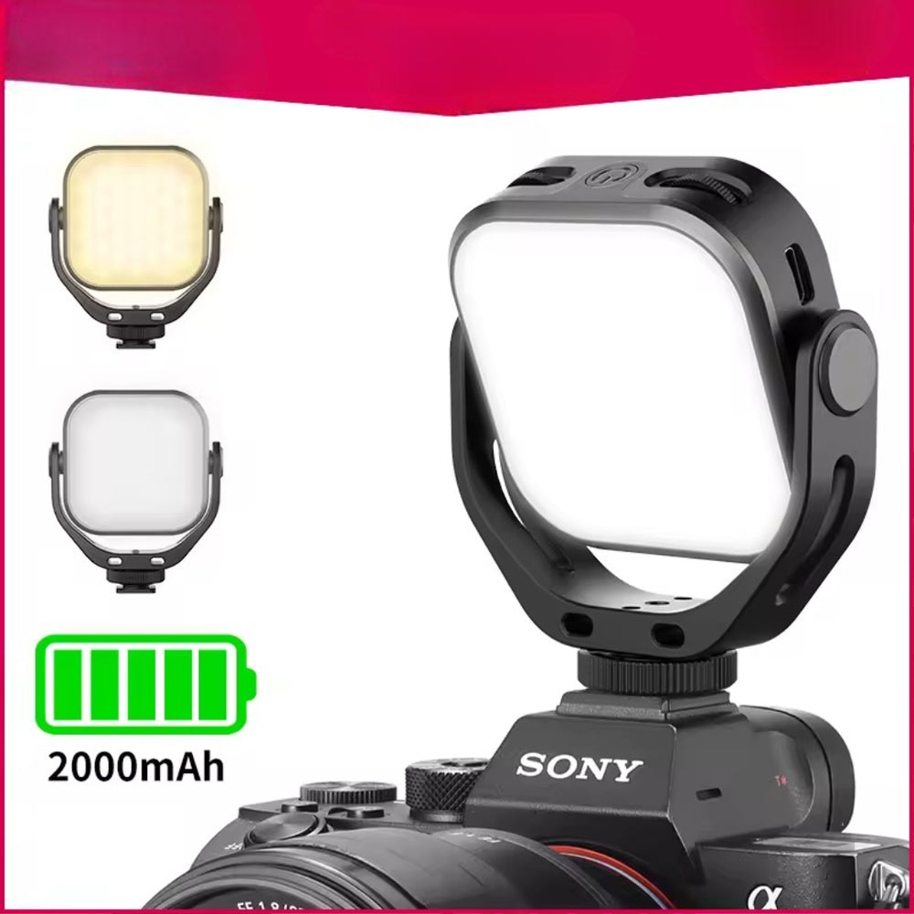 Ulanzi VL66 Adjustable LED Video Light with 360° Mount & Rechargeable