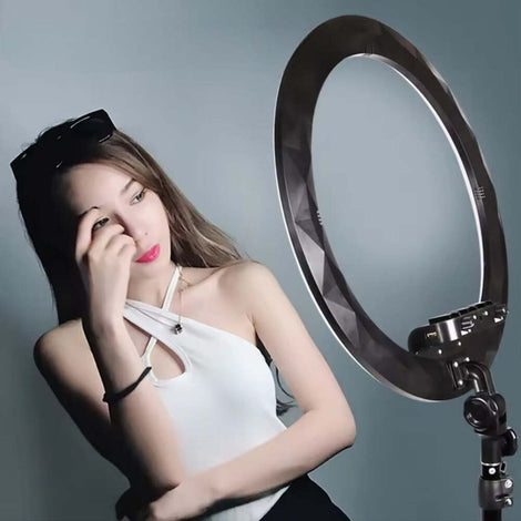 18'' LED Ring Light with Tripod & Remote for Video & Photography
