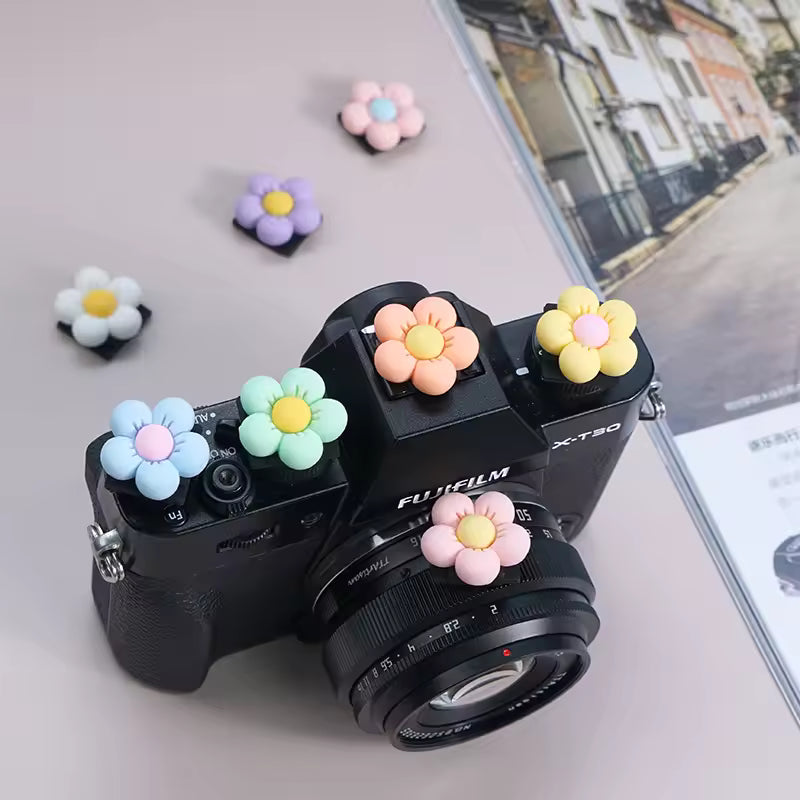 3D Soft Silicone Hot Shoe Cover Universal Flash Protector Cap for Sony Canon Fuji Cameras