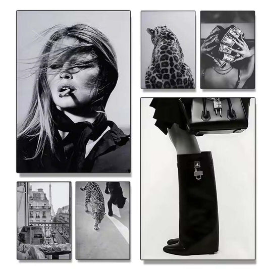 Retro Canvas Art Poster