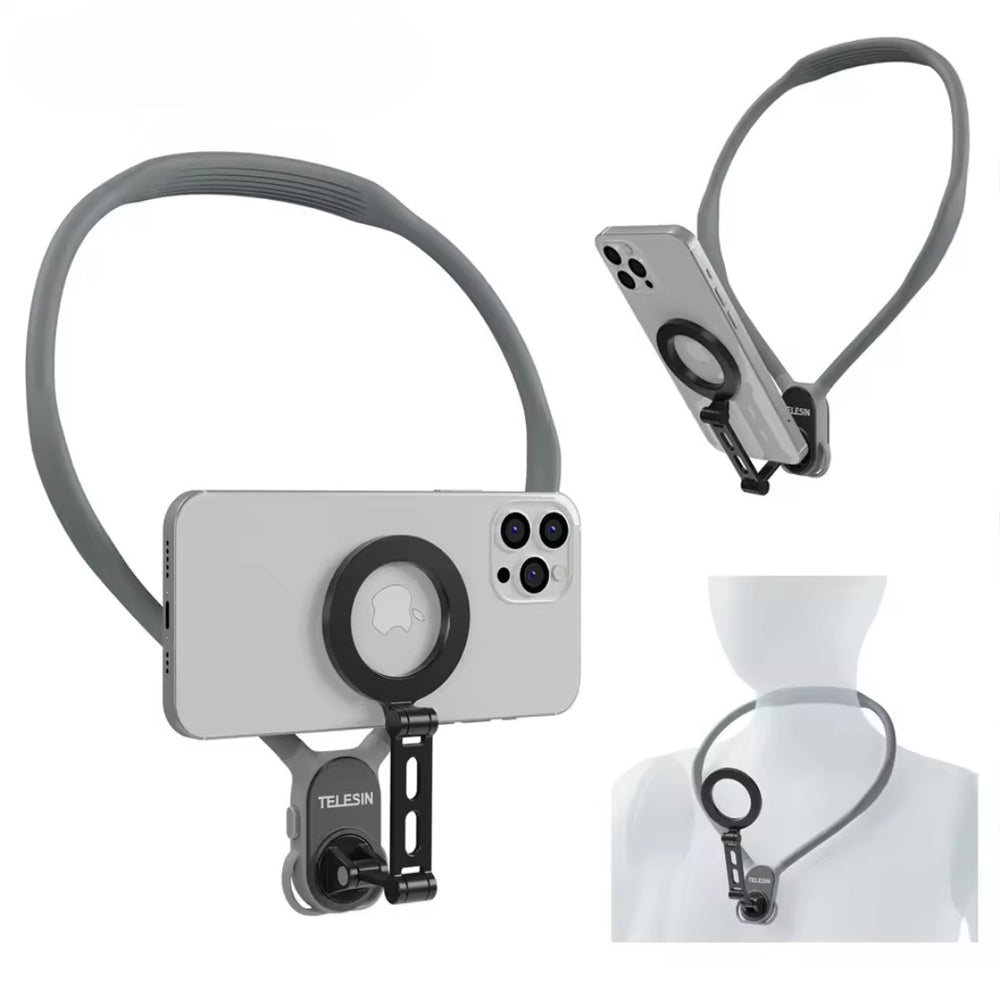 magnetic neck mount for phones