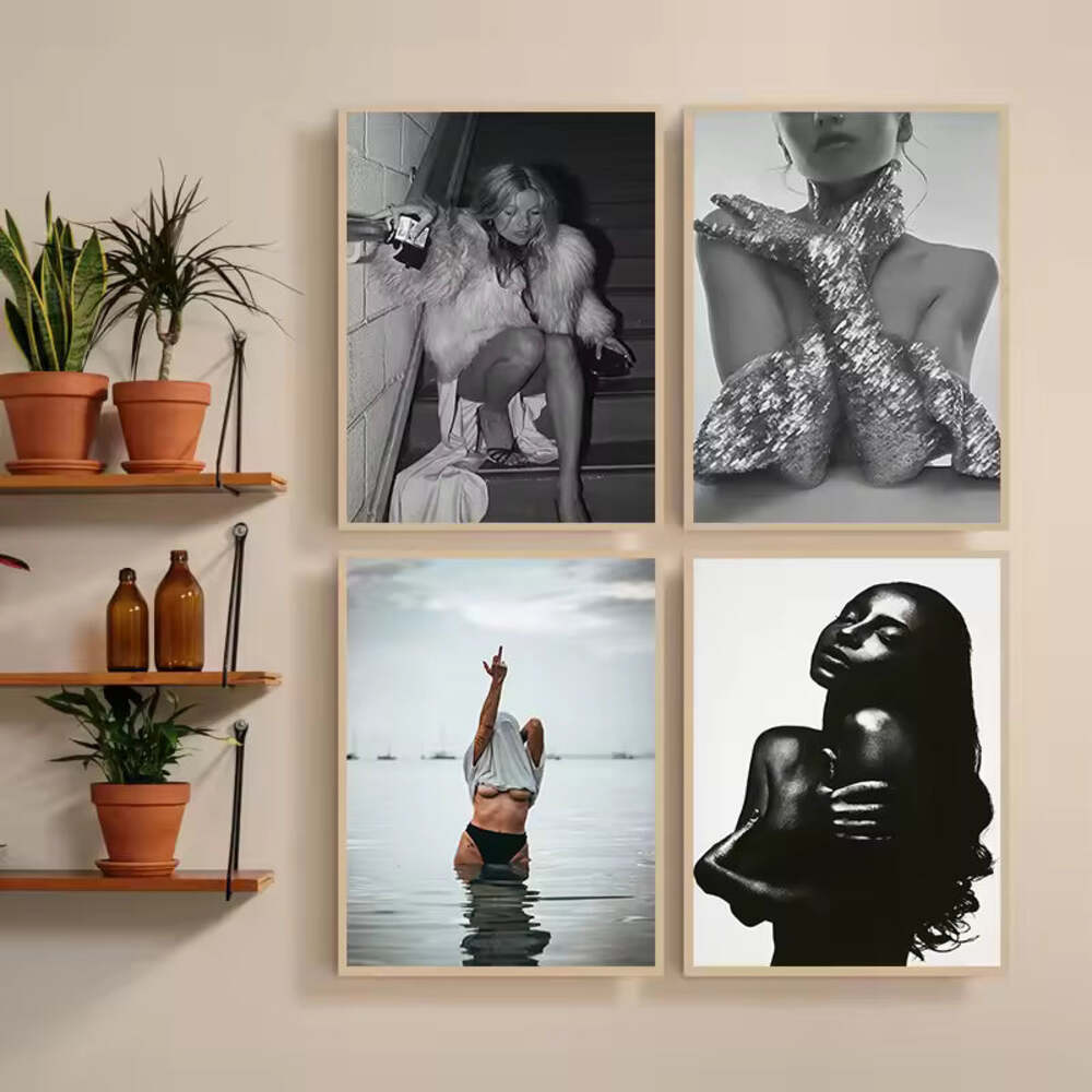 Retro Canvas Art Poster – Fashion Trend Home Wall Decoration