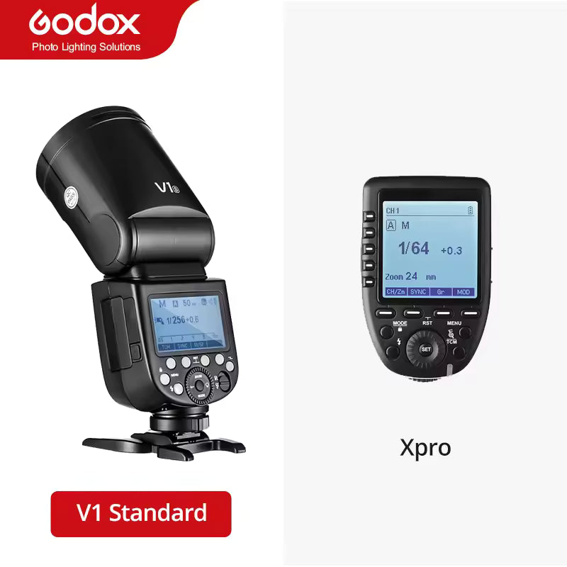 Godox V1 TTL HSS Speedlite Flash with Xpro Trigger