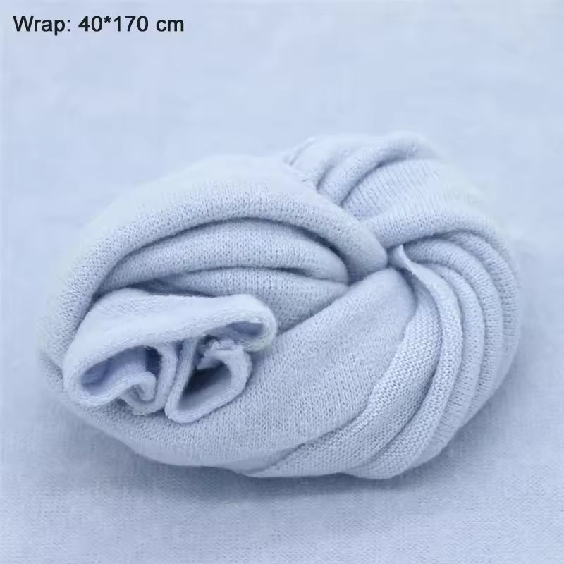 140×170cm Newborn Photo Blanket – Stretch Fabric Backdrop Prop
