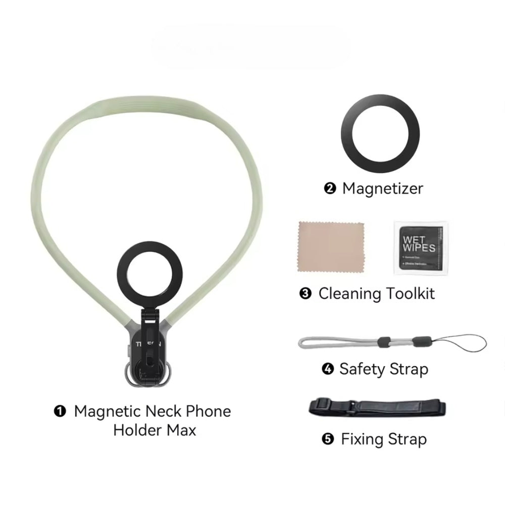 magnetic neck mount for phones