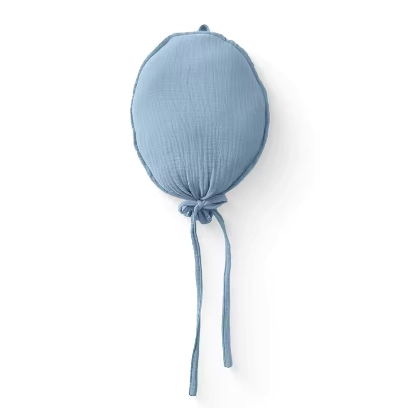 Baby Teddy Velvet Balloon Pillow – Newborn Photography & Nursery Decor