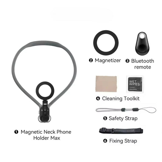 TELESIN Magnetic Neck Mount with Quick Release – Phone Accessories