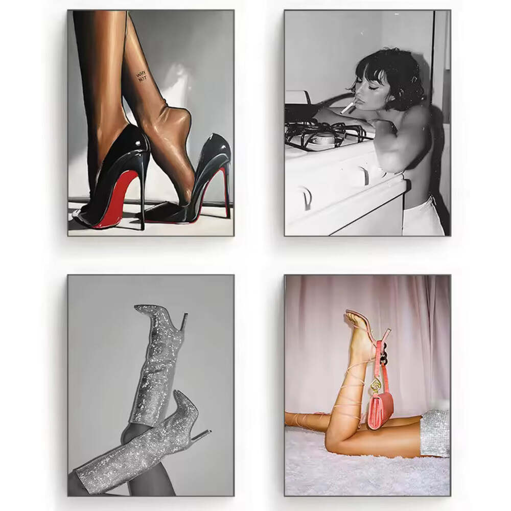 Retro Canvas Art Poster – Fashion Trend Home Wall Decoration