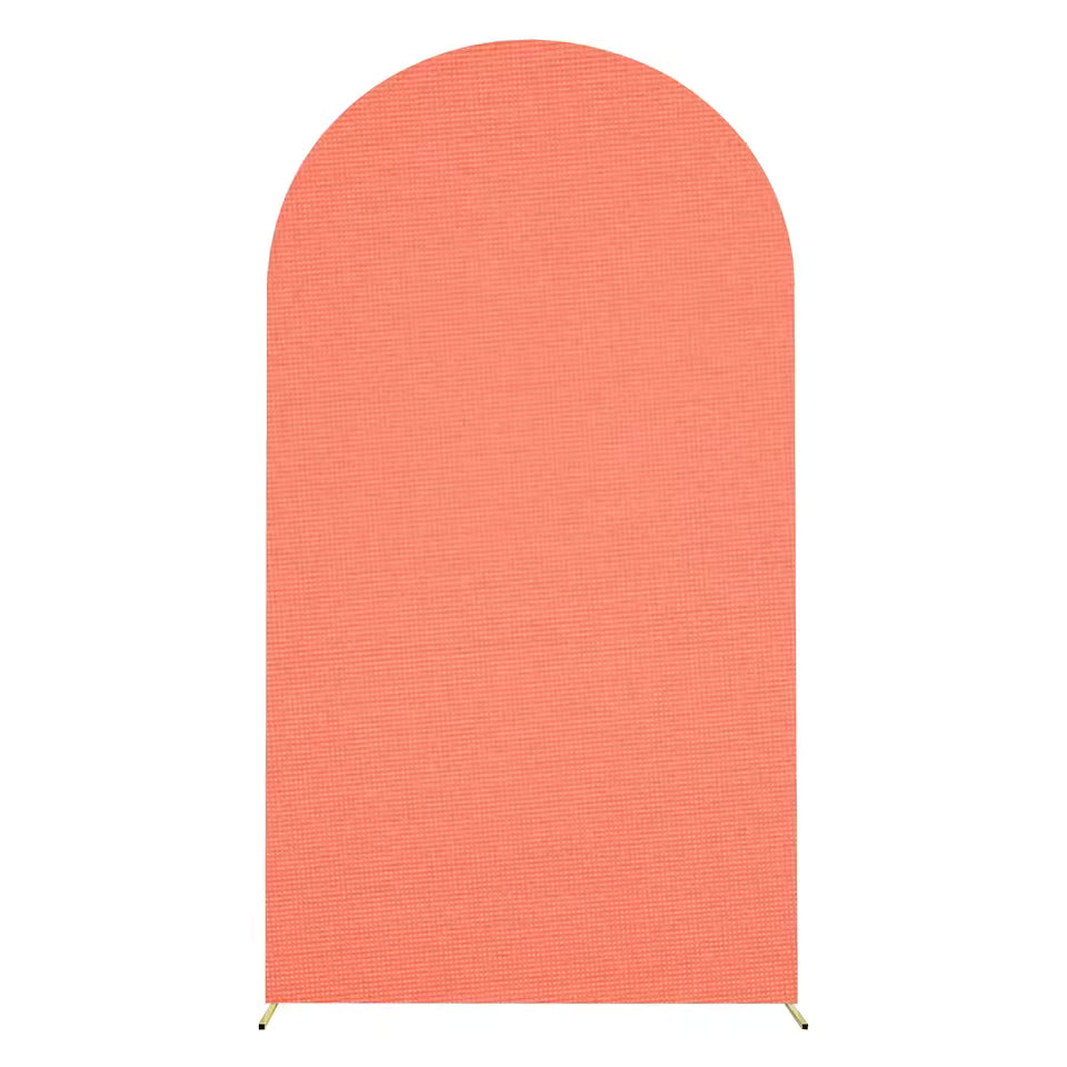 Mocsicka Double-Sided Solid Color Backdrop – Arch Cover for Wedding & Party Decor