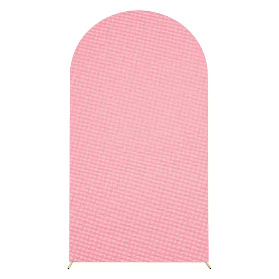 Mocsicka Double-Sided Solid Color Backdrop – Arch Cover for Wedding & Party Decor