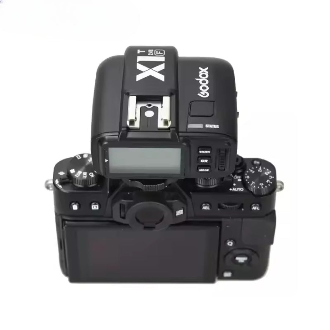 Godox X1T Wireless Flash Trigger – TTL, 1/8000s HSS, 2.4G for Fuji & Olympus