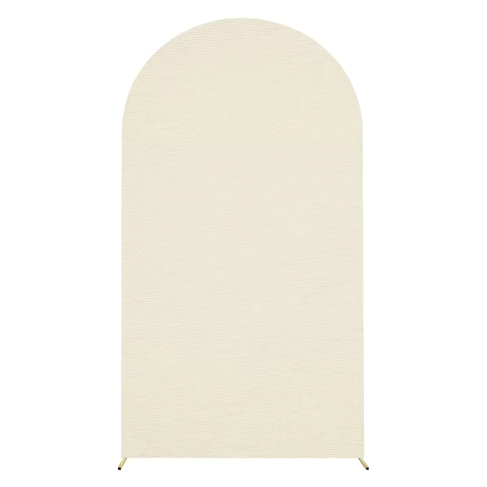 Mocsicka Double-Sided Solid Color Backdrop – Arch Cover for Wedding & Party Decor