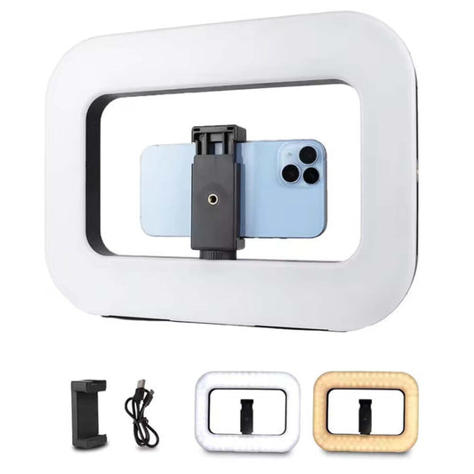 Handheld LED Ring Light & Mobile Video Stabilizer for TikTok & YouTube