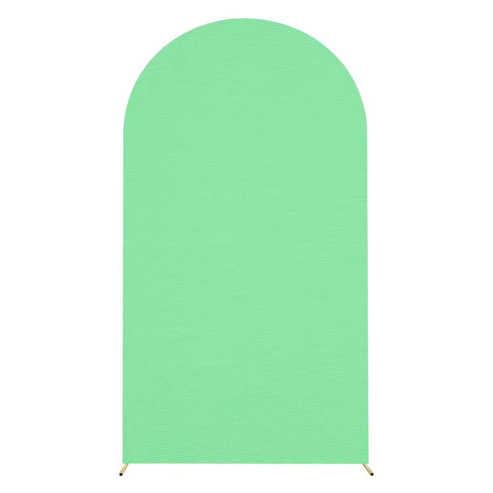 Mocsicka Double-Sided Solid Color Backdrop – Arch Cover for Wedding & Party Decor