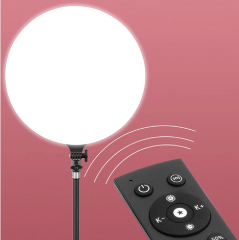 LED Fill Lamp Bi-Color Video Light Panel 2700K-5700K with Stand
