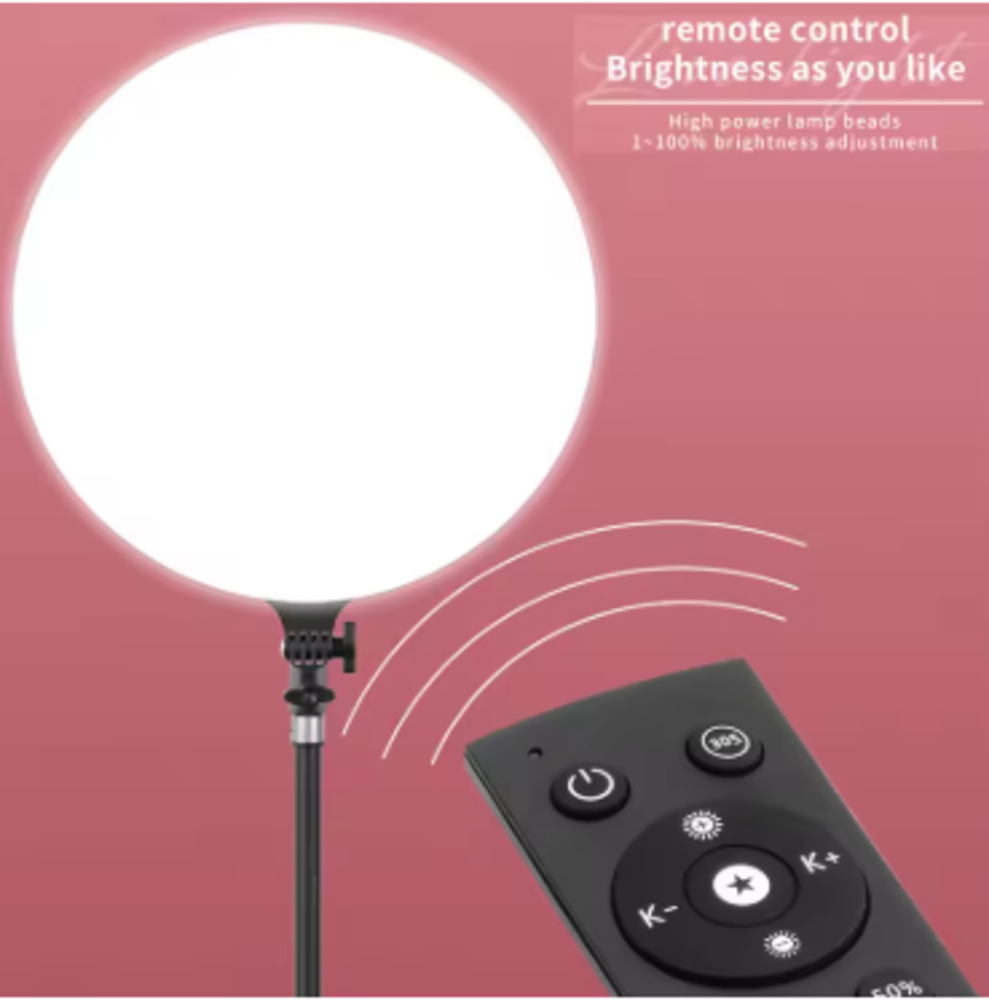 LED Fill Lamp Bi-Color Video Light Panel 2700K-5700K with Stand