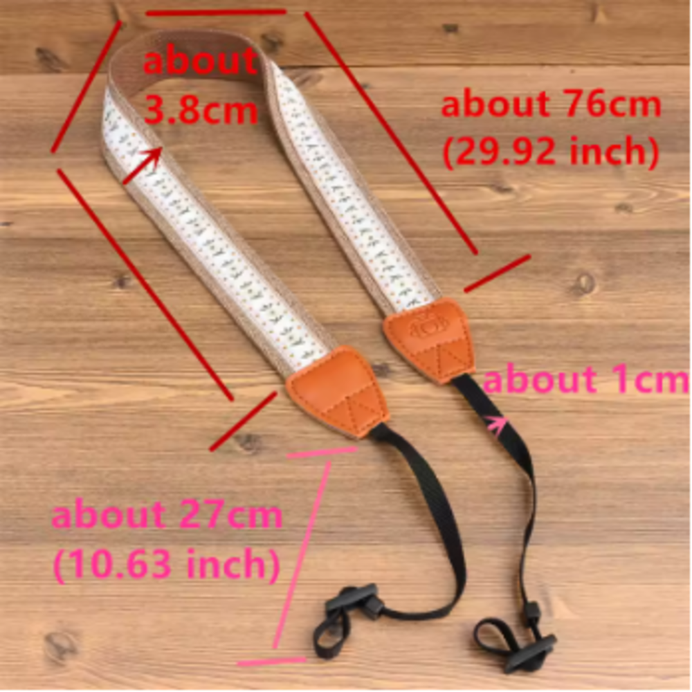 Ethnic Vintage Camera Neck Shoulder Strap for DSLR & Mirrorless