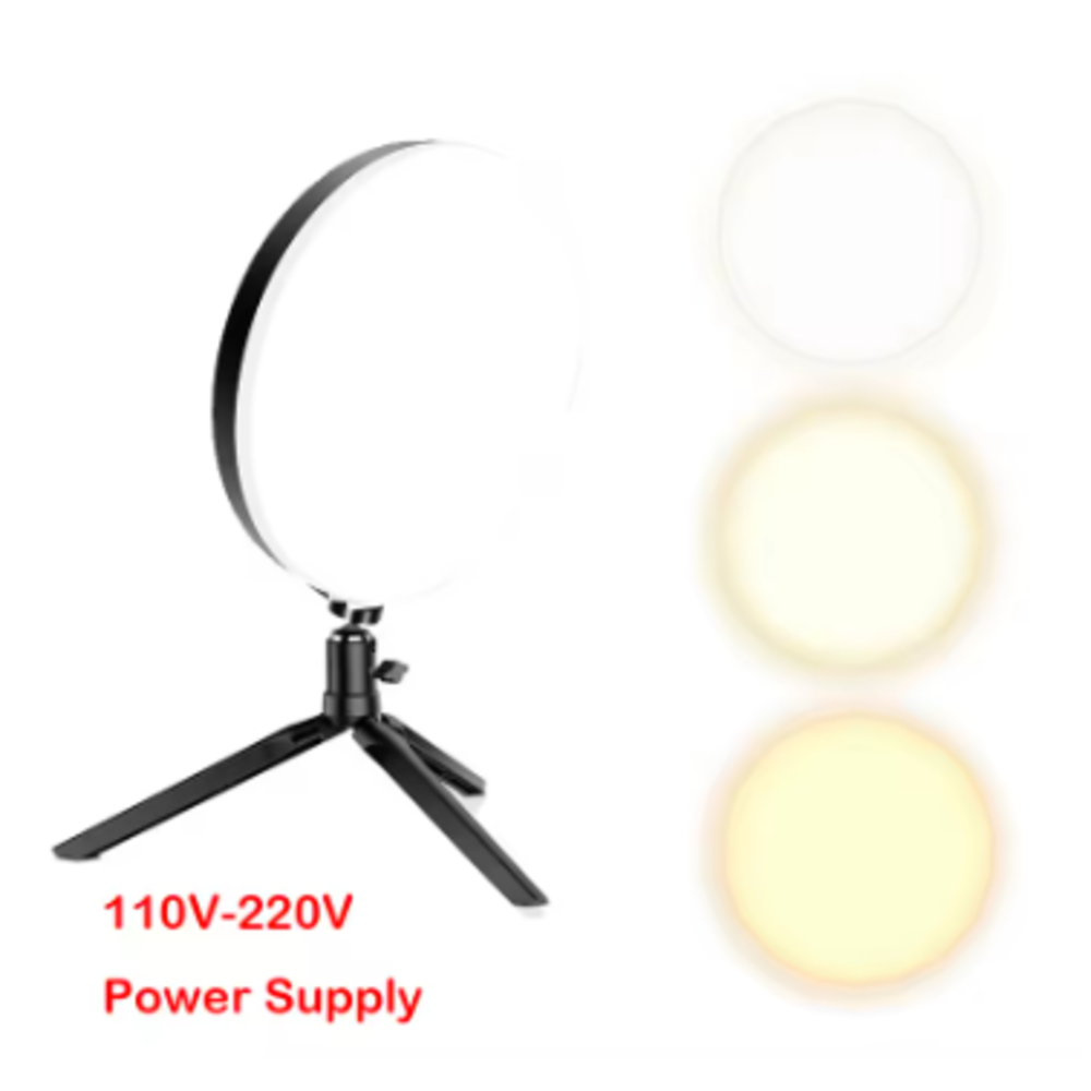 LED Fill Lamp Bi-Color Video Light Panel 2700K-5700K with Stand