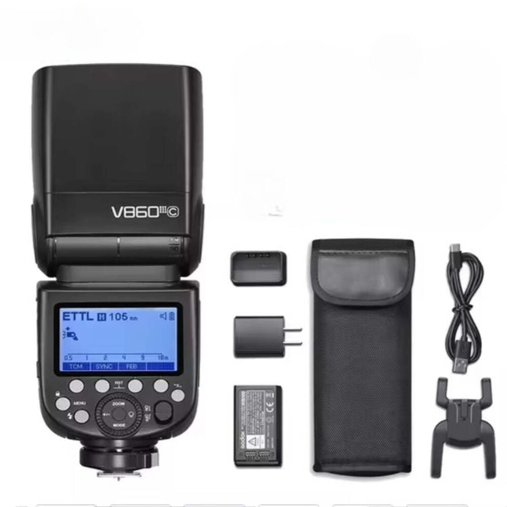 Godox V860III E-TTL II HSS On-Camera Speedlite for Canon Nikon Sony