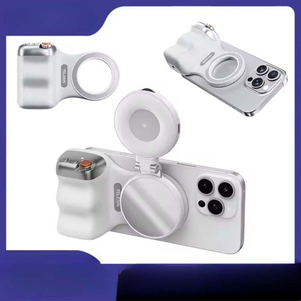 Magnetic Phone Grip with Remote