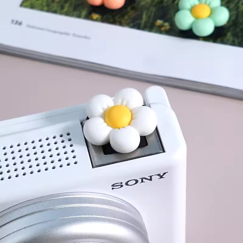 3D Soft Silicone Hot Shoe Cover Universal Flash Protector Cap for Sony Canon Fuji Cameras