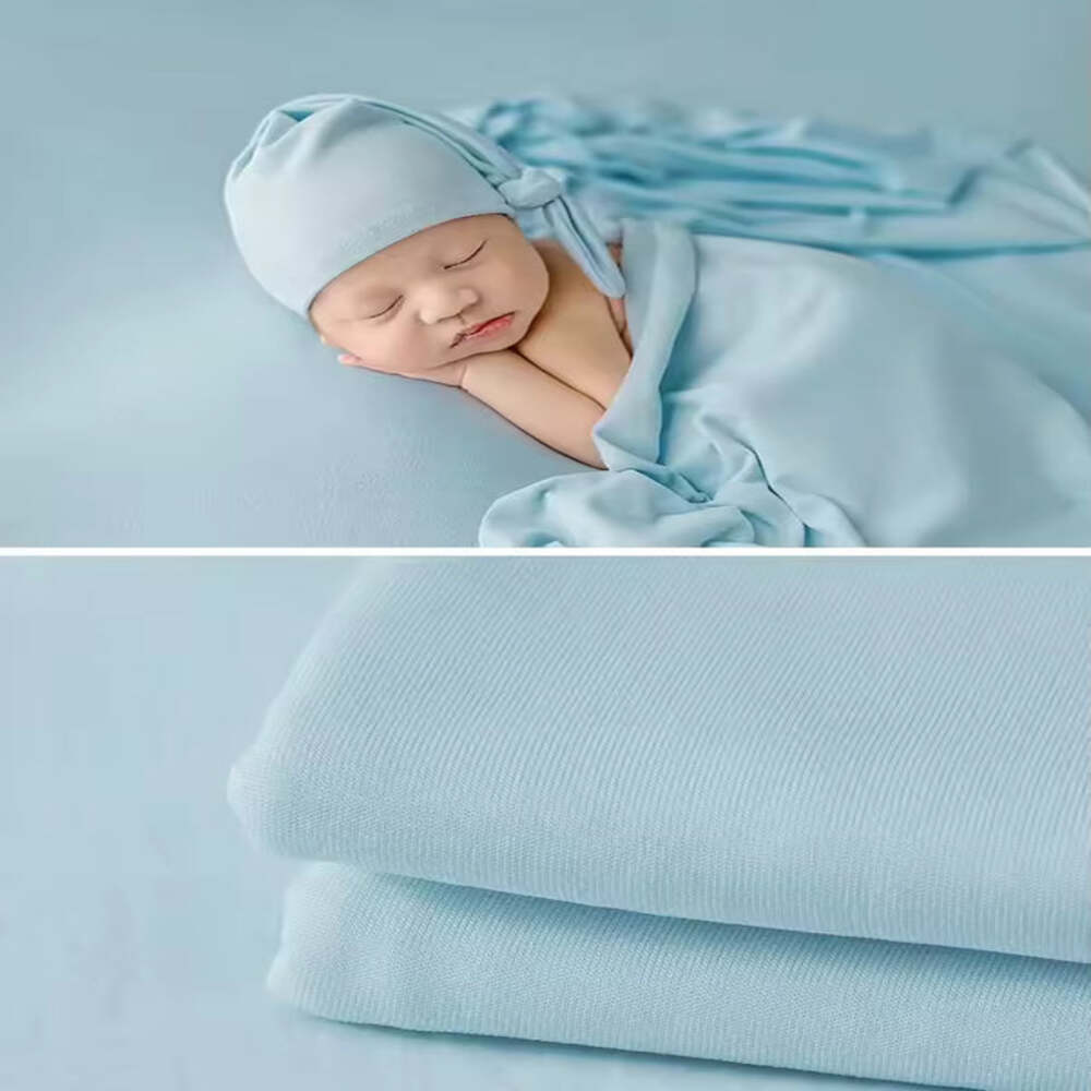 Newborn Photography Wrap – Soft, Stretchable Baby Photo Prop
