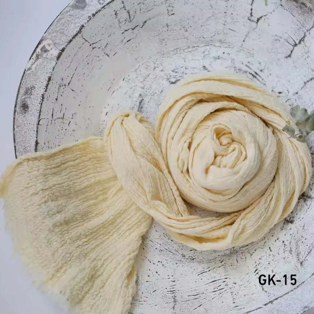 Stretchable Newborn Photography Wrap – Soft Cotton Prop Blanket