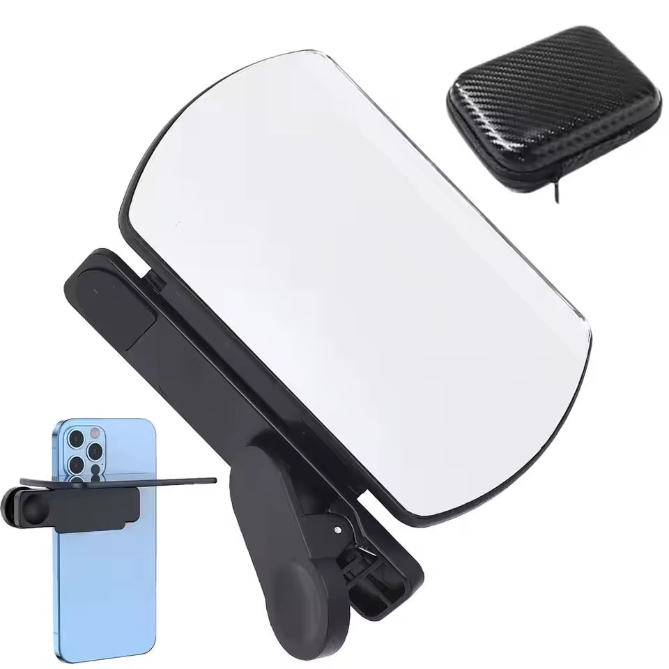 Phone Camera Mirror Clip – Selfie & Photography Aid for Smartphones