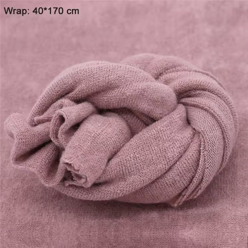 140×170cm Newborn Photo Blanket – Stretch Fabric Backdrop Prop