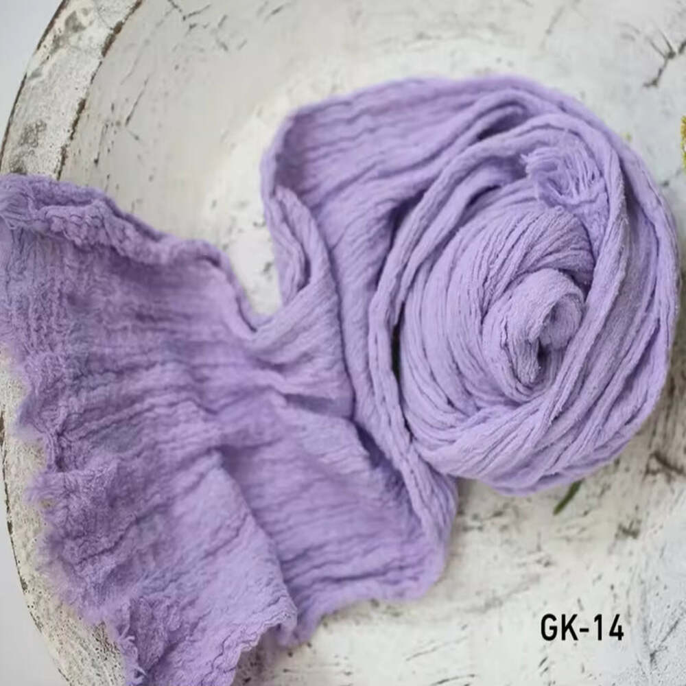 Stretchable Newborn Photography Wrap – Soft Cotton Prop Blanket