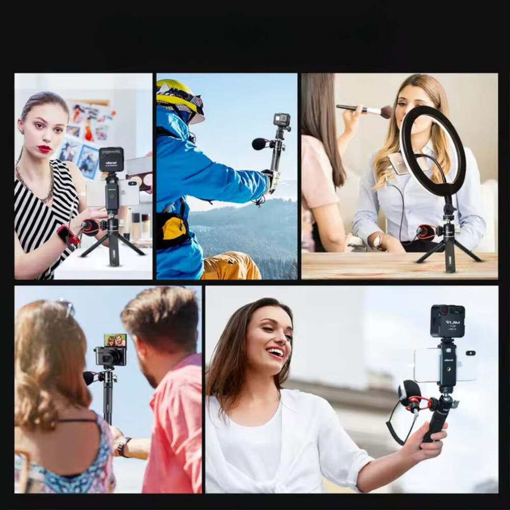 Ulanzi MT-14 Aluminum Tripod with 360° Ballhead – Portable Vlog Kit
