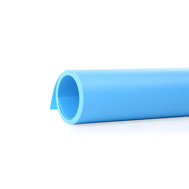 55×120cm Solid Matte PVC Waterproof White Photography Backdrop
