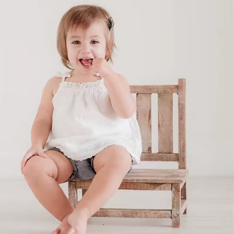 Buy Children’s Wooden Baby Chair Photography Prop